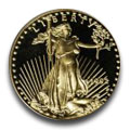 Gold American Eagle